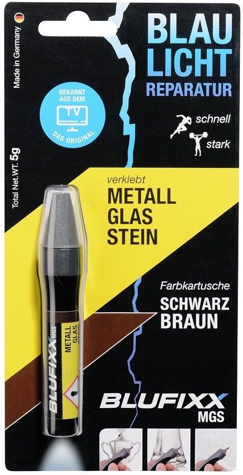 Blufixx Recarga De Cola Reparadora Metal, Vidro E Pedra (mgs) Castanho Escuro 5g - Blufixx