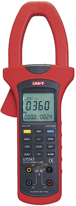 Uni-t Pinça Amperímétrica Digital Ac 1000a - Uni-t