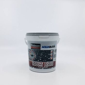 Rubson Silicone Liquido Sl3000 Preto 1Kg