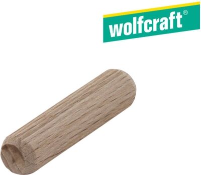 Wolfcraft Pack 30 Espigas compridas de Madeira de Faia Ø10X40Mm 2910000