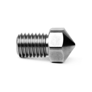 Micro Swiss Brass Plated Wear Resistant Nozzle for Flashforge Creator Pro 2 - 0,6 mm