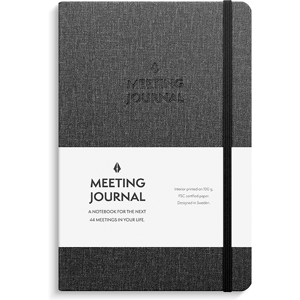 Burde Anteckningsbok Meeting Journal