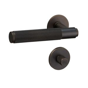 Buster + Punch - Door Lever Handle & Thumb Turn Lock Smoked Bronze - Smoked Bronze - Brons - Beslag
