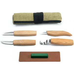 BeaverCraft Tools BeaverCraft S48 Täljkit Sked med Knivrulle