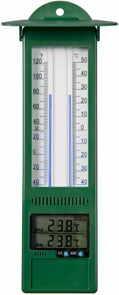 Nature Vonkajší digitálny teplomer MIN/MAX 9,5x2,5x24 cm