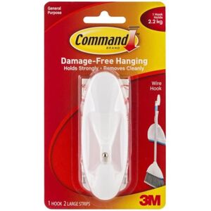 3M 17069 4-1/8&quot; Command Wire Hook - Large