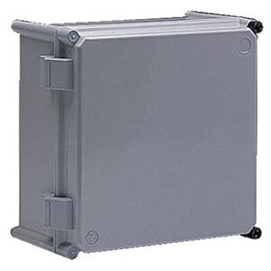 ABB Metal cabinet, APO 51 box (cover with hinges IP 55) RAL 7035 (reference: 4TBO856075C0100)