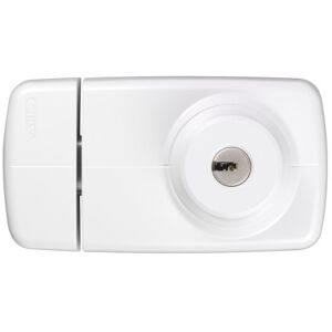 ABUS 532979 7025 W Additional Door Lock with Internal and External Cylinder White