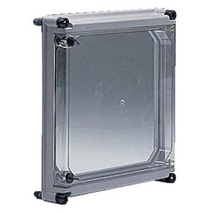 ABB Metal cabinet, APO 71 lid (transparent hinged) RAL 7035 (reference: 4TBO856036C0100)