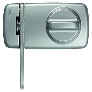 ABUS 532993 7030 S Rim Lock with Door Guard Silver