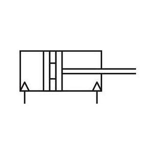 Norgren RM/8016/M/25 ø16mm Magnetic Piston Double Acting M5 Port 2...