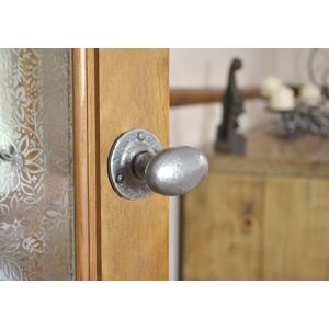 Kirkpatrick 1550 Gatsby Door Knob - Pewter Finish