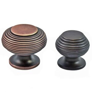 Cast in Style Beehive Cabinet Knob - Aged Bronze Finish
