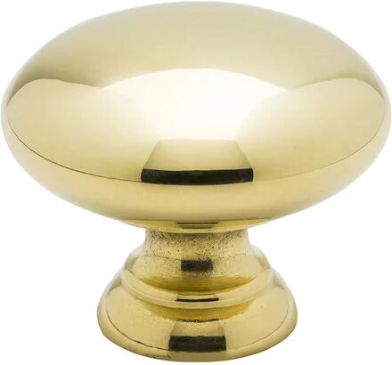 Beslag Design 25mm Mushroom Knob Multipack (Set of 6) Beslag Design Finish: Brass