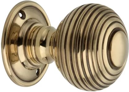 SPIRA BRASS Beehive Interior Mortise Door Knob SPIRA BRASS Finish: Aged Brass 1981mm H x 762mm W x 35mm D