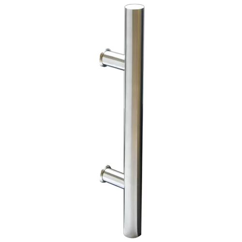 17 Stories Industry Dummy Door Handle 17 Stories Finish: Polished Chrome 5cm H X 5cm W X 3cm D