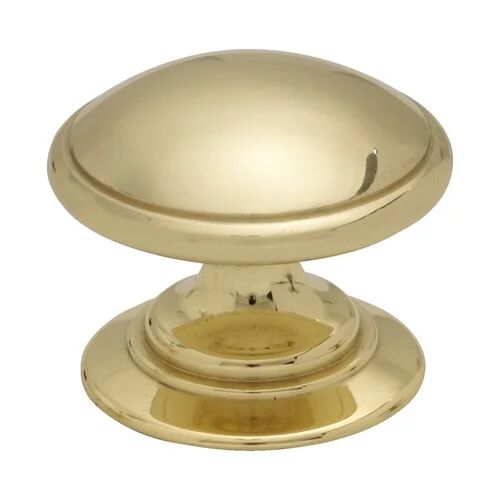 Beslag Design 25mm Mushroom Knob Multipack (Set of 6) Beslag Design Finish: Brass