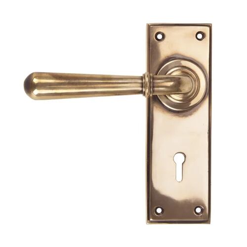 From The Anvil Newbury Interior Mortise Door Handle Kit From The Anvil Finish: Polished Bronze  - Size: 4cm H X 4cm W X 4cm D