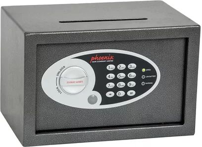 Symple Stuff Electronic Lock Depository Safe Symple Stuff Size: 20cm H x 31cm W x 20cm D  - Size: Mini (Under 40cm High)