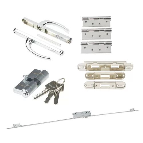 LPD Doors Premier Keyed Door Handle Kit LPD Doors 1981mm H x 838mm W x 44mm D