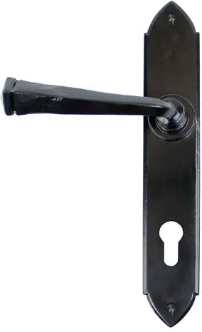 From The Anvil Gothic Privacy Door Handle From The Anvil Finish: Black