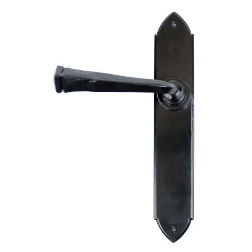 From The Anvil Gothic Passage Door Handle From The Anvil Finish: Black