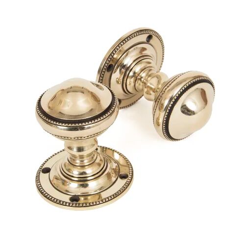 From The Anvil Passage Door Knob From The Anvil Finish: Aged Brass