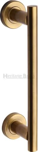 Heritage Brass Push/Pull Plate Heritage Brass Finish: Antique Brass  - Size: 9.6 cm H x 30.5 cm W