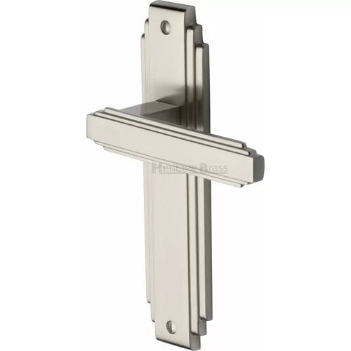 Heritage Brass Astoria Passage Door Handle Heritage Brass Finish: Satin Nickel