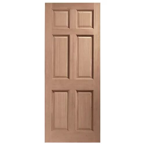 XL Joinery Colonial Wood Front Entry Door Unfinished XL Joinery Door Size: 1981mm H x 762mm W x 44mm D  - Size: 198cm H X 76cm W X 44cm D