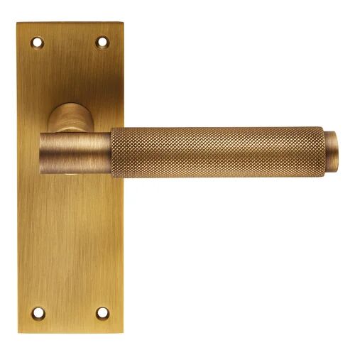 Symple Stuff Charmaine Passage Door Handle Symple Stuff Finish: Antique Brass 18cm H X 10cm W X 6cm D