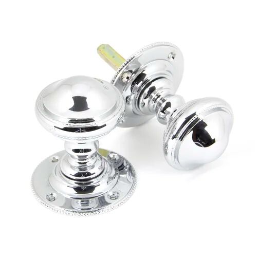 From The Anvil Passage Door Knob From The Anvil Finish: Polished Chrome