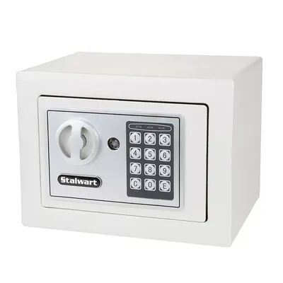 Stalwart Electronic Deluxe Digital Steel Safe, Grey