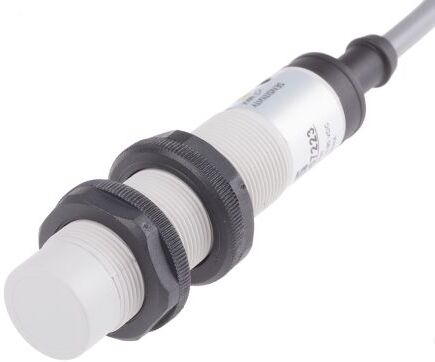 RS PRO Sensore capacitivo Cilindrico , NPN, M18 x 1, rilevamento 8 mm, 10 → 30 V c.c.