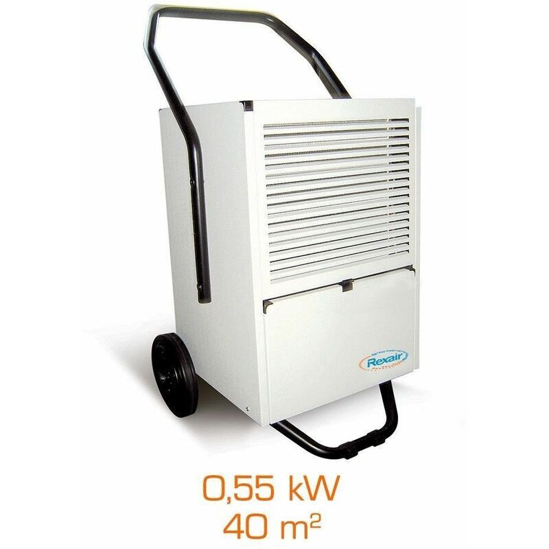 REXAIR Deshumidificateur d'air industriel QD PRO 30C - 0,55kW - 40m² - Rexair