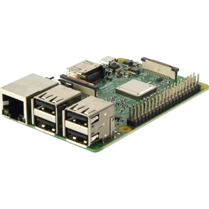 RASPBERRY PI 3 - Raspberry Pi 3 B, 4x 1,2 GHz, 1 GB RAM, WLAN, BT