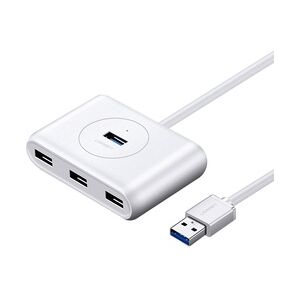 Ugreen USB 3.2 Gen 1 HUB 4x USB Verteiler Super Speed Adapter USB-HUB, weiß