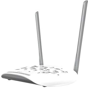 TP-Link TL-WA801N WLAN Access Point 300Mbit/s on 2.4GHz (Client, Bridget, Universal/WDFS Repeater),1X10/100 Mbps Ethernet, WPS, zwei fixierte Antennen) weiß