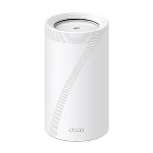 TP-Link Deco BE85 Wi-Fi 7 Mesh WLAN, BE19000 Tri-Band-Router und Repeater (10 Gbit/s Ethernet/Glasfaser-Port, 19 Gbps Wi-Fi-Geschwindigkeit, WPA3, 320 MHz Kanäle, 6 GHz)