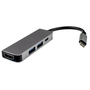 Northix USB-C 4-i-1-adapter