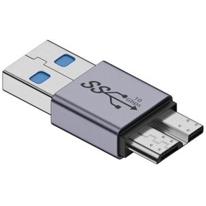 Shoppo Marte USB Male Transfer Micro B Male Adapter USB Link HDD Enclosure Interface Converter