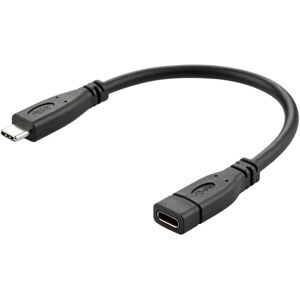 Shoppo Marte USB 3.1 Type-C / USB-C Male to Type-C / USB-C Female Gen2 Adapter Cable, Length: 20cm