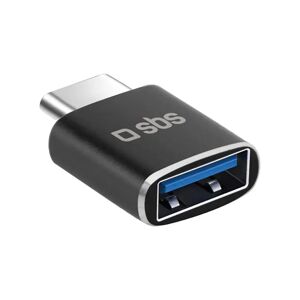 SBS OTG USB-C til USB-A Adapter - Sort