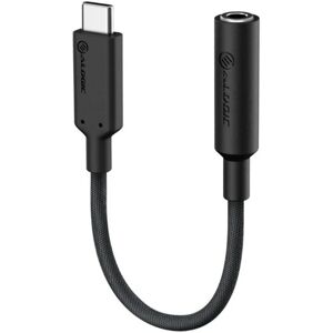 Alogic Elements PRO USB-C til 3.5 mm Audio Adapter - 10cm - Sort