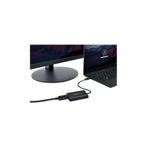 StarTech.com USB 3.0 to DisplayPort Adapter - 4K 30Hz - External Video & Graphics Card - Dual Monitor Display Adapter - Supports Windows (USB32DPES2)