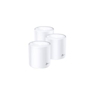 TP-Link Deco X60 - - Wi-Fi-system - (3 routere) - 1GbE - Wi-Fi 6 - Dual Band