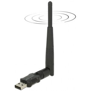 Delock - Usb 2.0 - Trådløs Wlan Wi-Fi Dongle - 433 + 150 Mbps