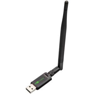 Trådløs Bluetooth Usb Wifi Antenne Dongle - 600 Mbps