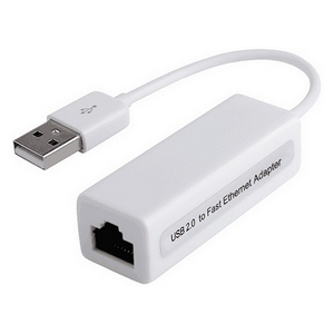 Usb 2.0 Netværkskort - 10/100 Mbps - 1xrj45 - Hvid