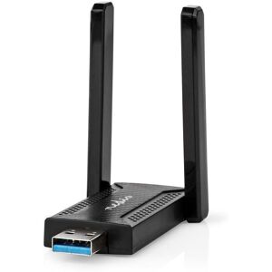 Nedis Trådløs Ac1200 Netværksdongle - Dual Band - Sort